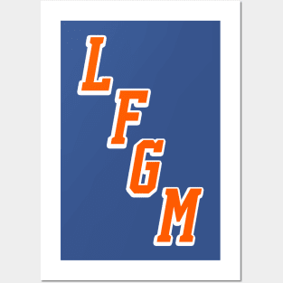 LFGM Mets Rangers Style Posters and Art